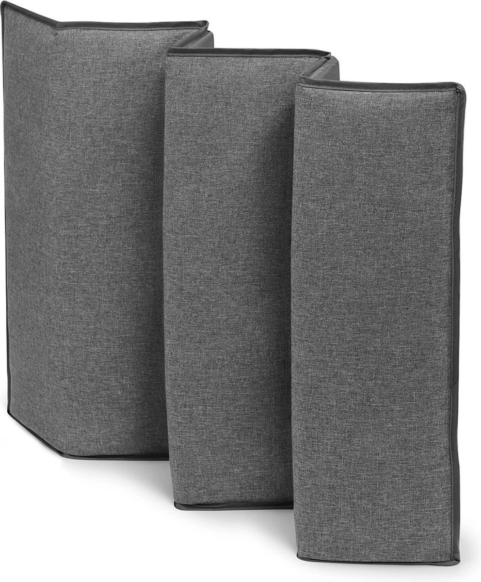 Kinderkraft Joy Luxe - Campingbed Met Schommelfunctie Blauw - Image 14